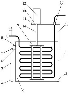 Steam waste heat waste water preheating device