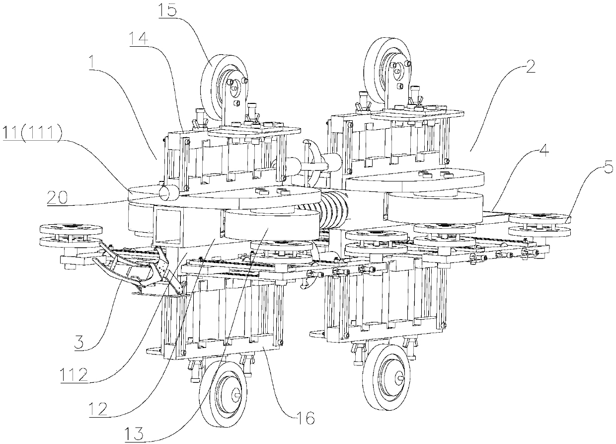 Pipeline robot for wire feeding