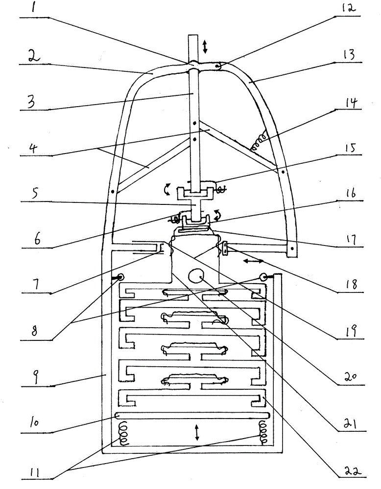 Fruit bagging device