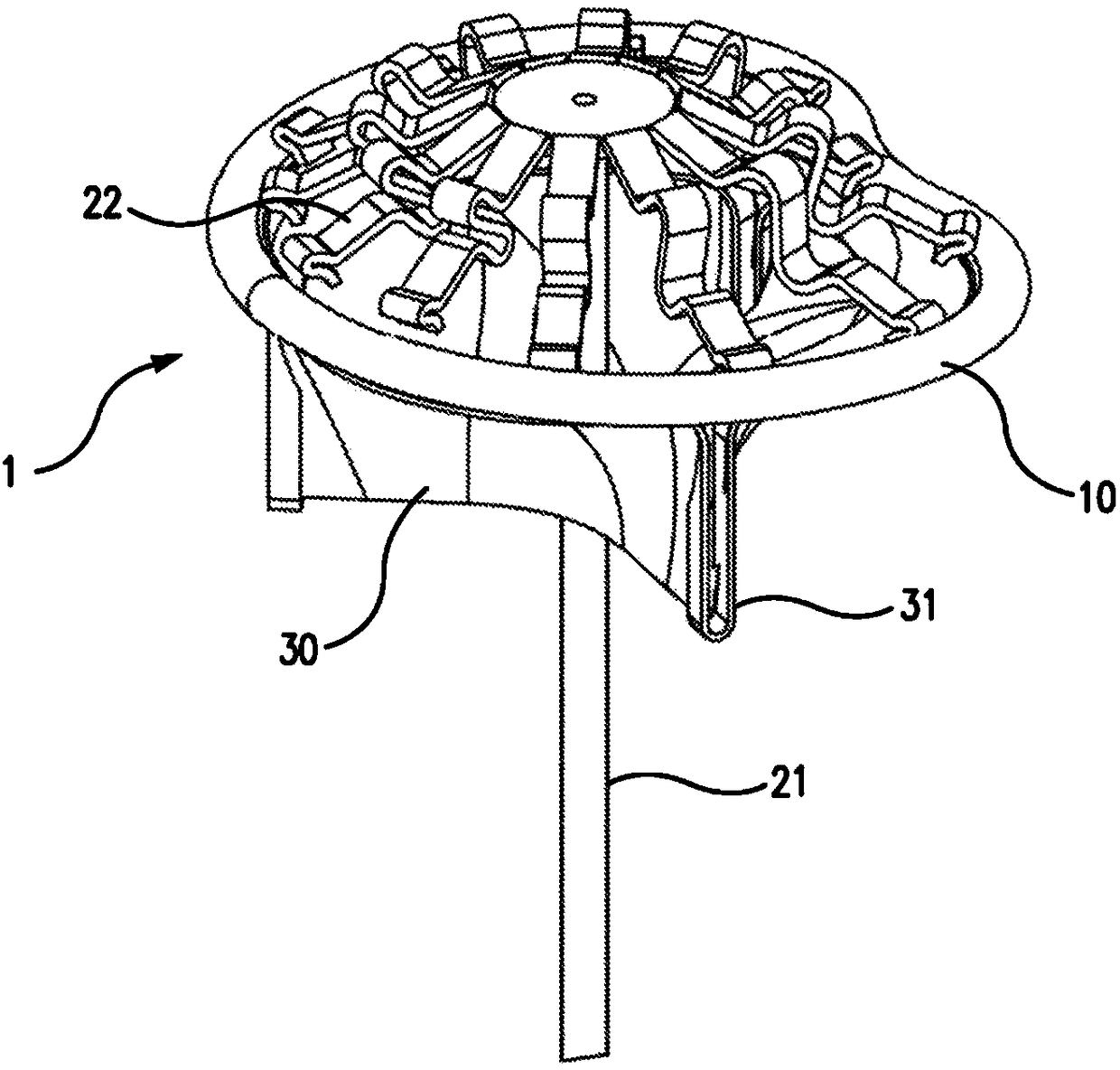 Affixing prosthesis to tissue