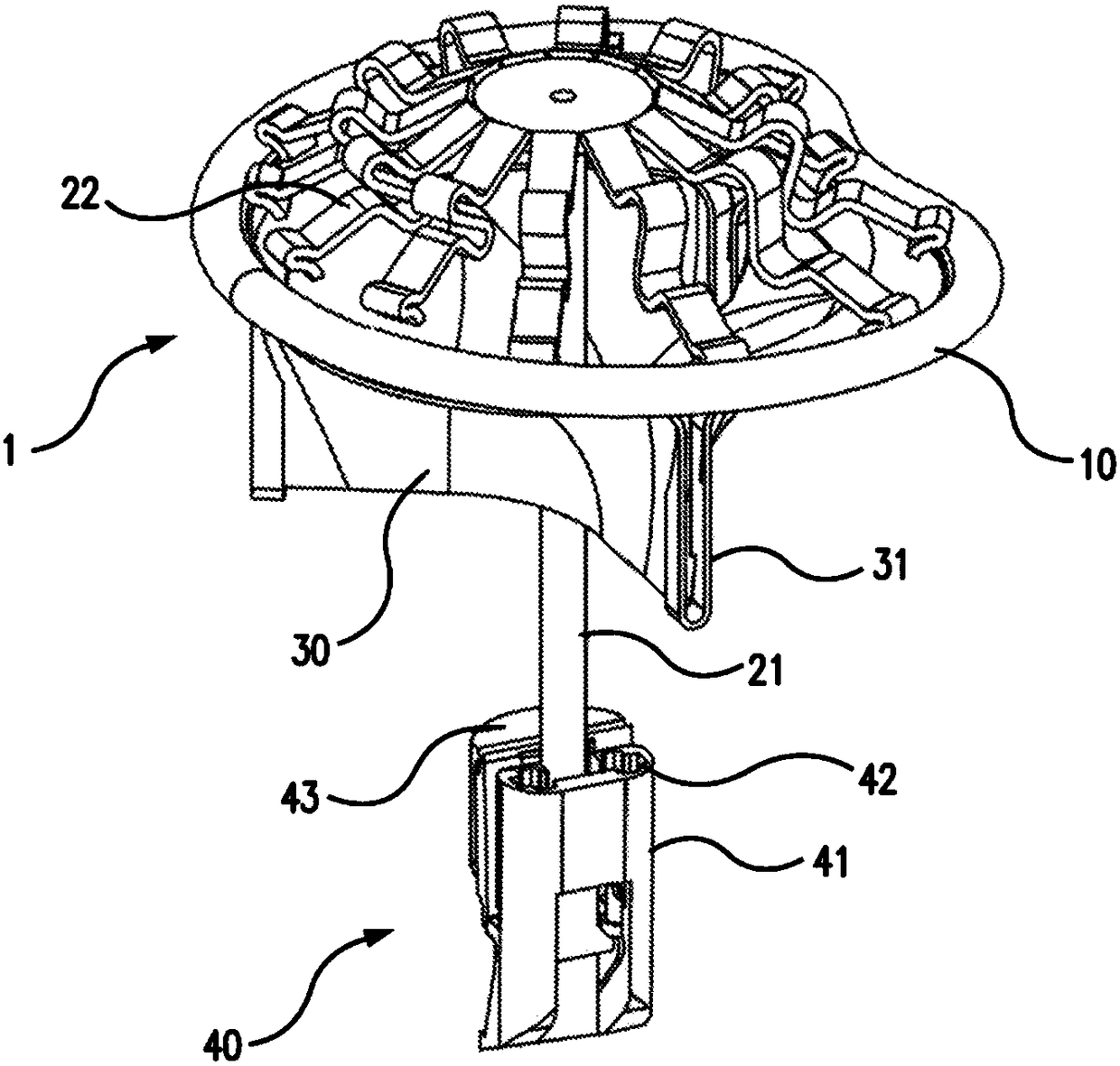 Affixing prosthesis to tissue