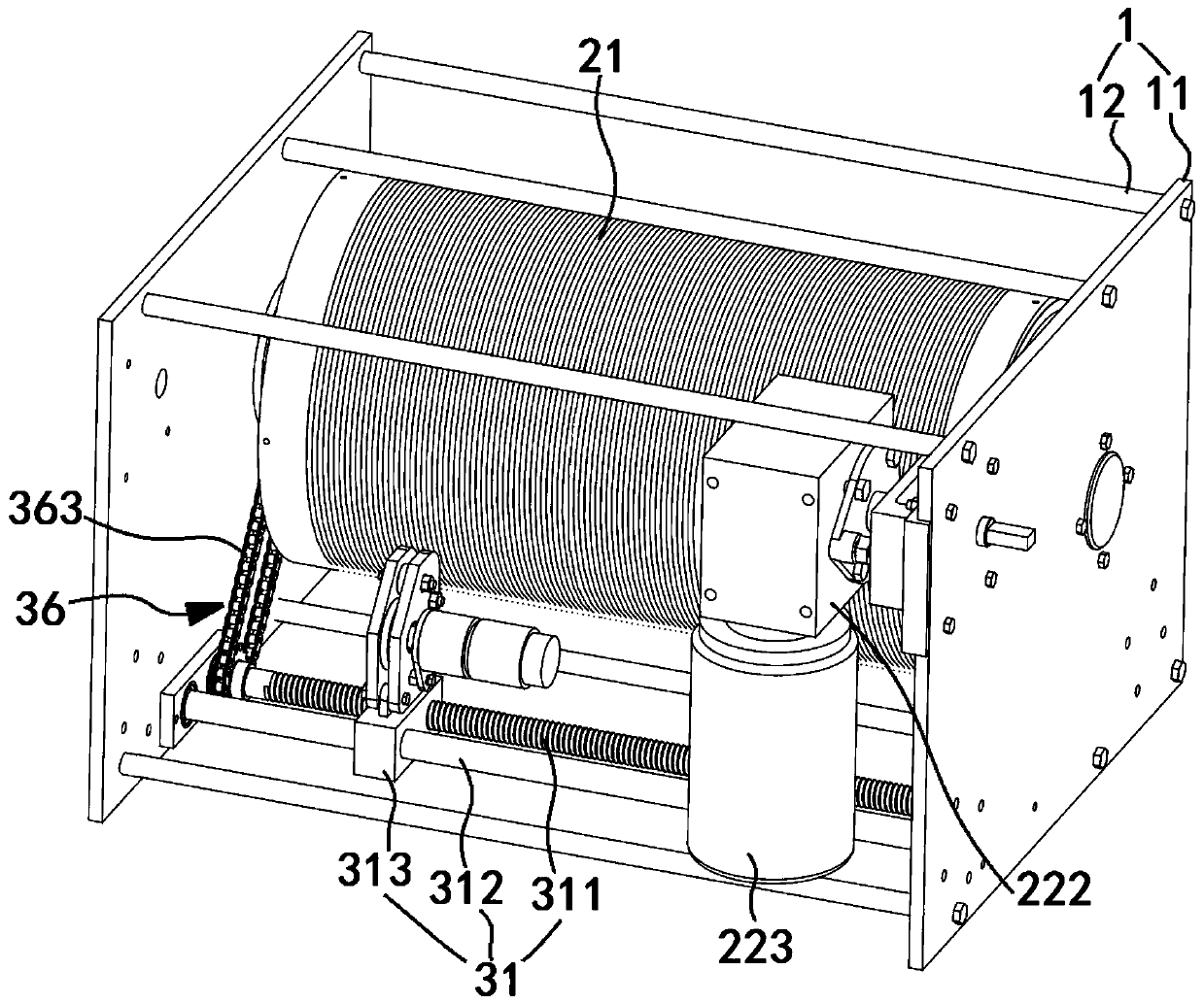 Hoisting machine