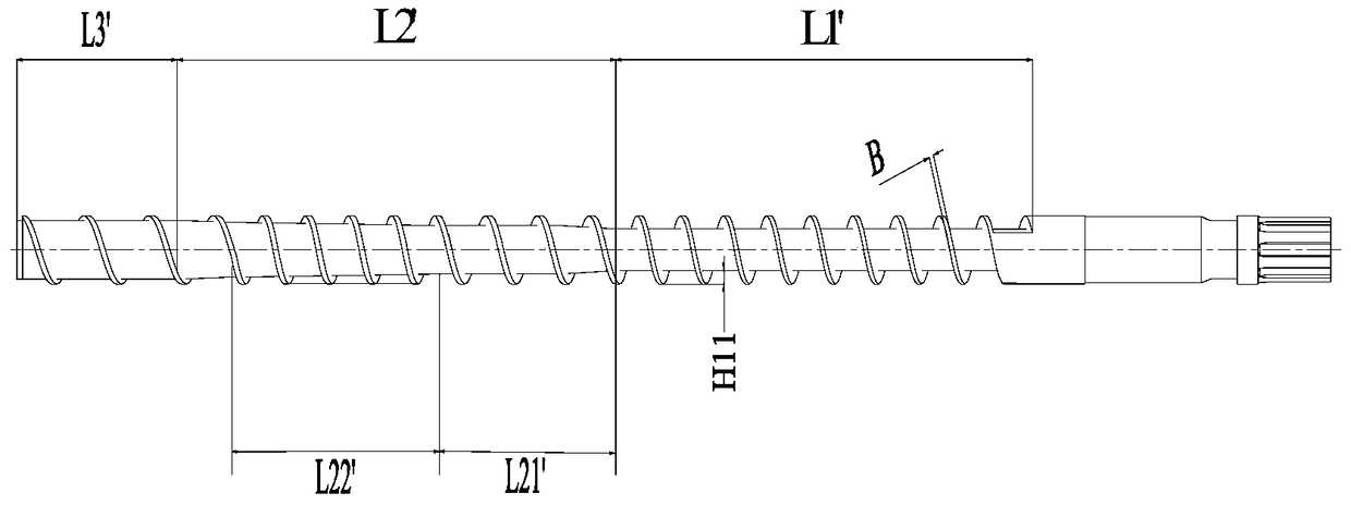 Injection molding machine and its melt screw