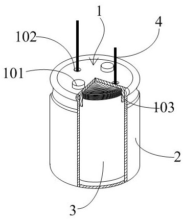 Heat dissipation type anti-seismic aluminum electrolytic capacitor