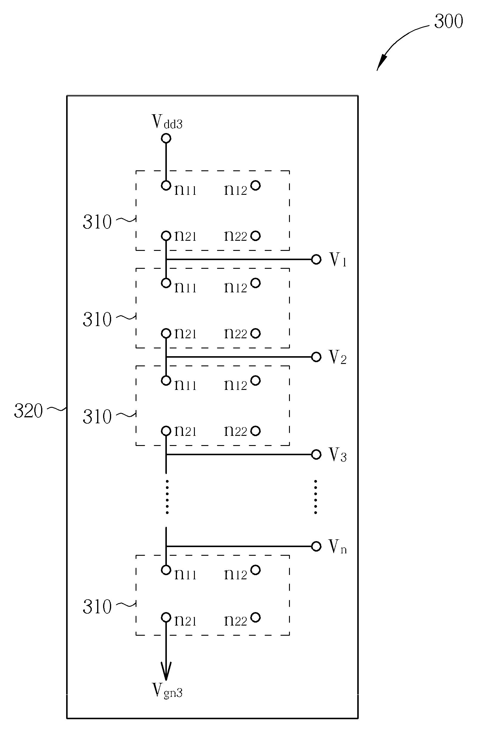Resistive module, voltage divider and related layout methods