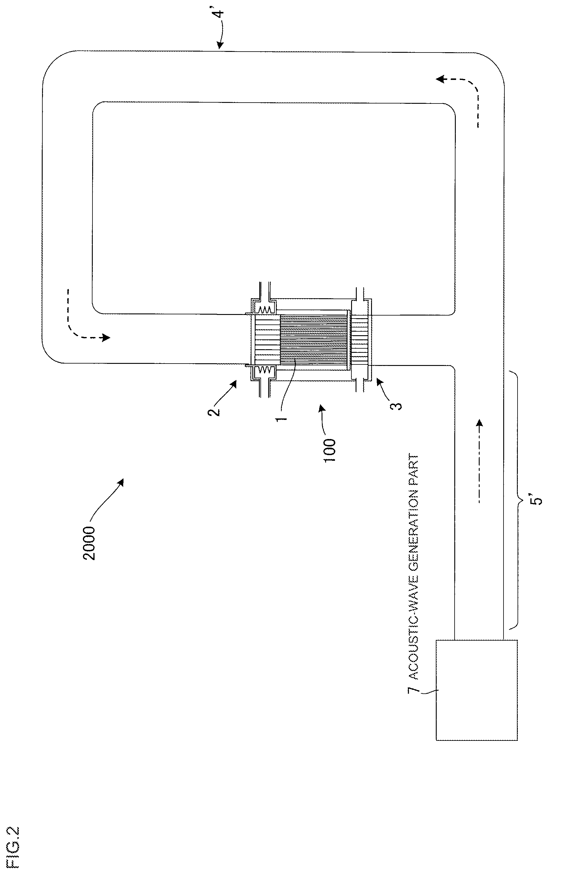 Heat/acoustic wave conversion component and heat/acoustic wave conversion unit