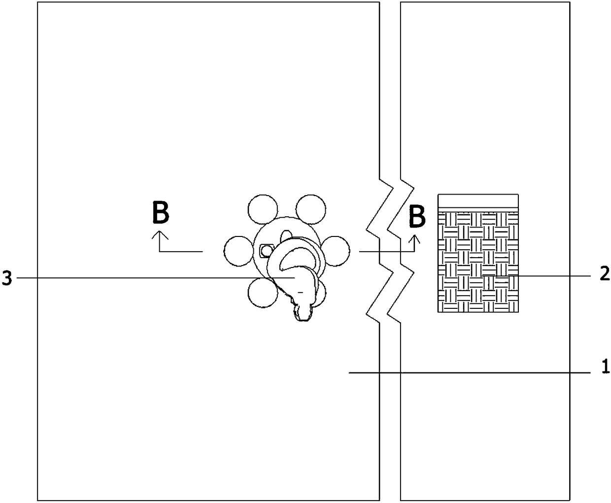 Automatic bird scaring device for plant protection