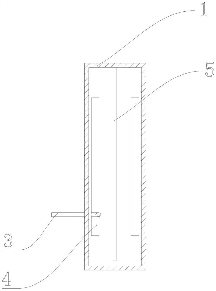 An extendable spinal internal fixation device for laterally fixing bone position