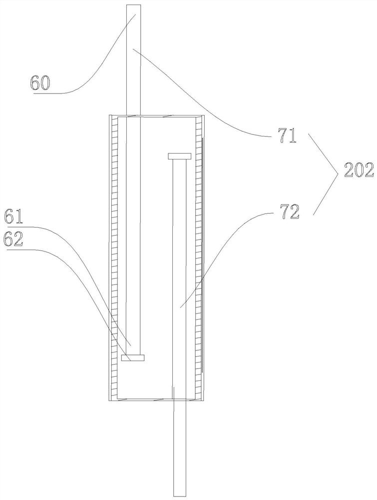 An extendable spinal internal fixation device for laterally fixing bone position