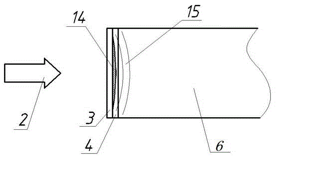 Device and method for hoop tensile test based on laser impact biaxial loading