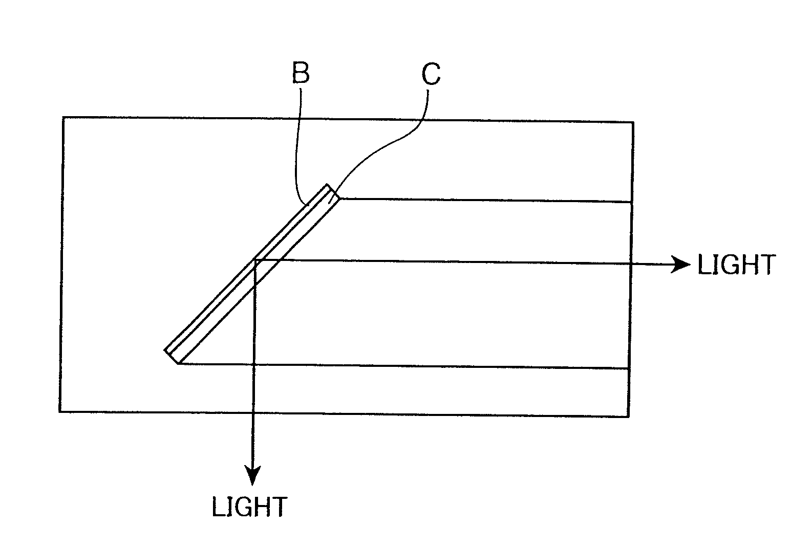Method for forming mirror-reflecting film in optical wiring board, and optical wiring board