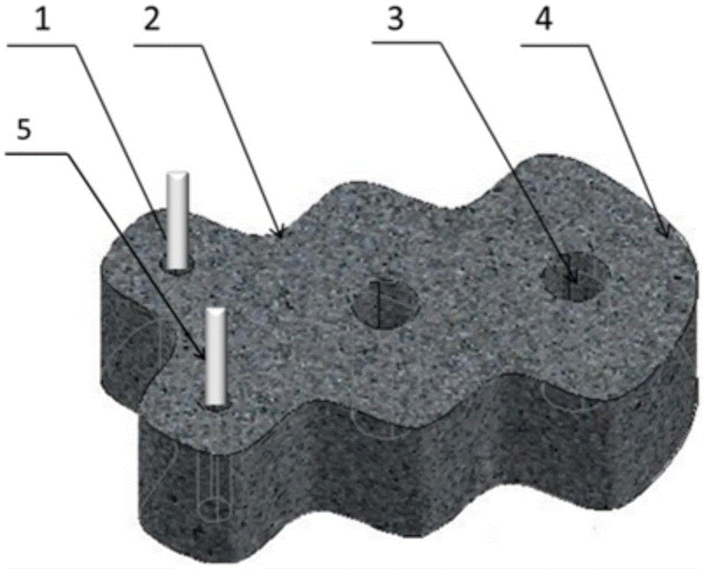 A Method for Ecological Restoration of Vertical Embankment Using Self-embedded Blocks