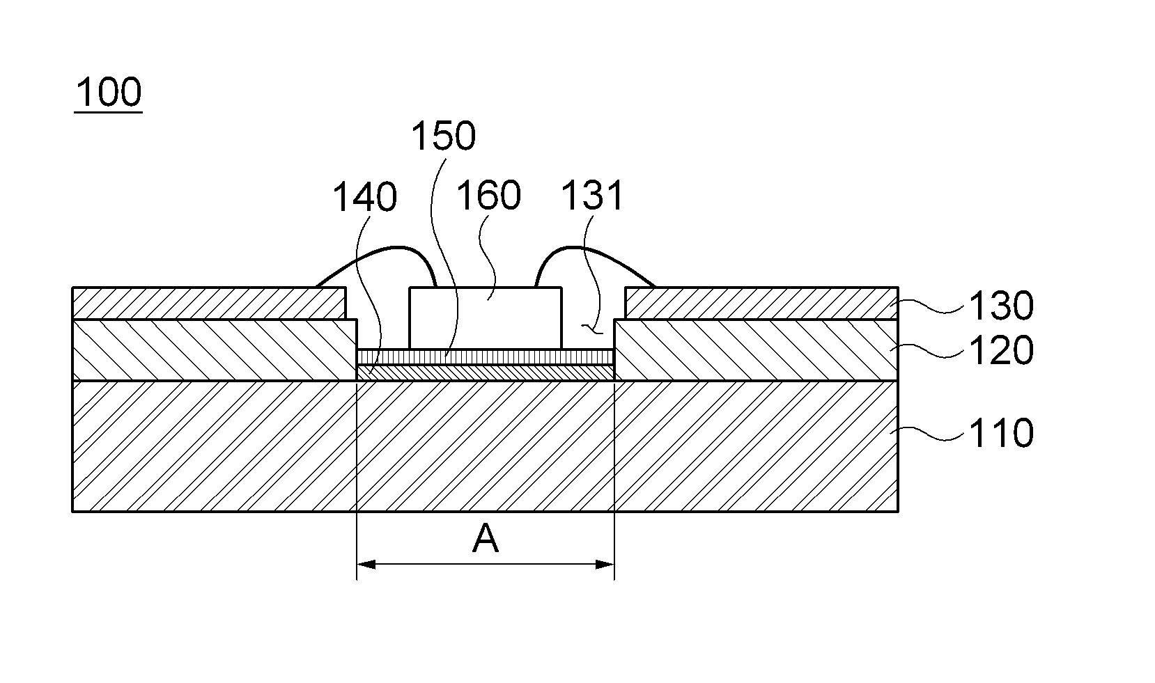 Substrate for LED module and method for manufacturing the same