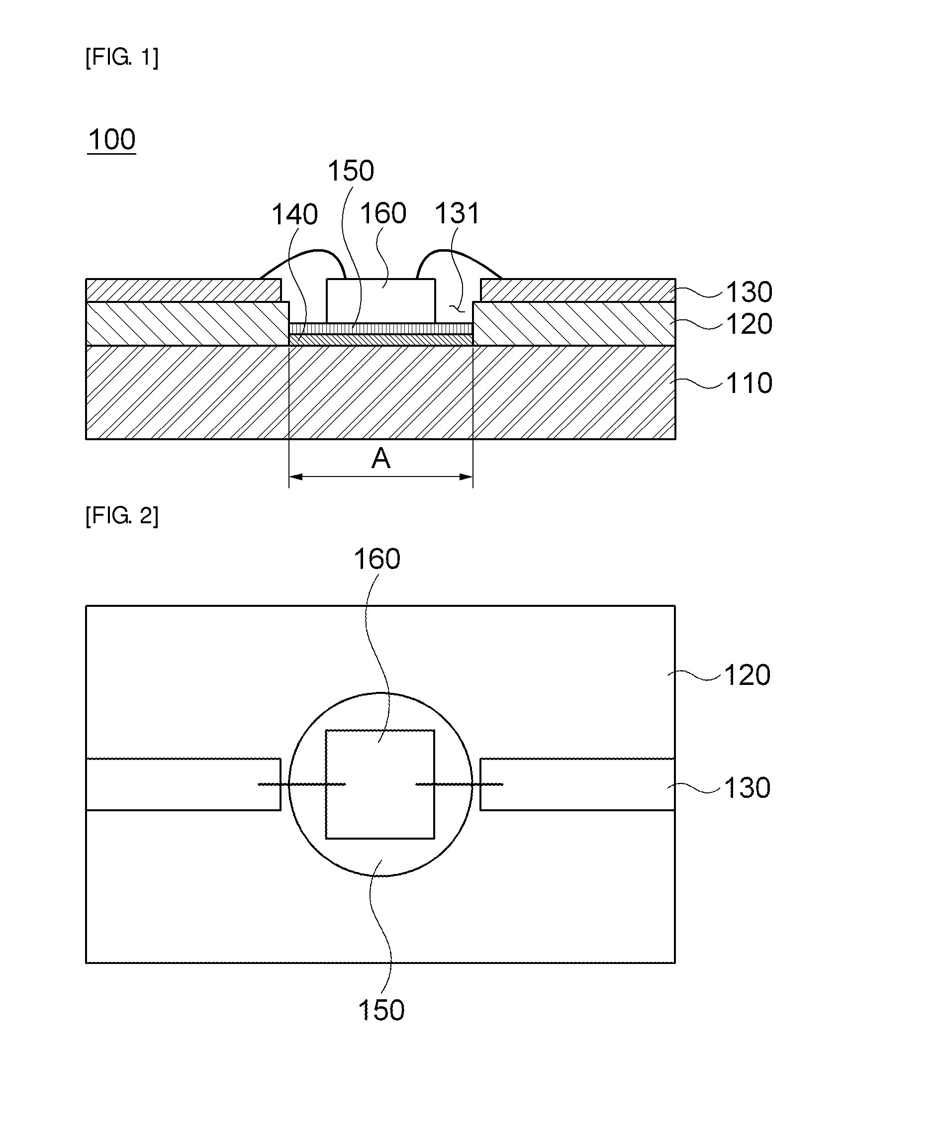 Substrate for LED module and method for manufacturing the same