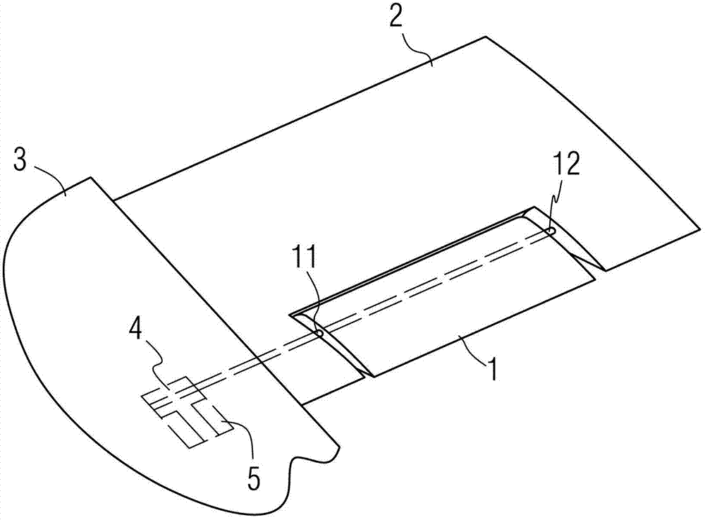 Method for measuring hinge moment of control surface