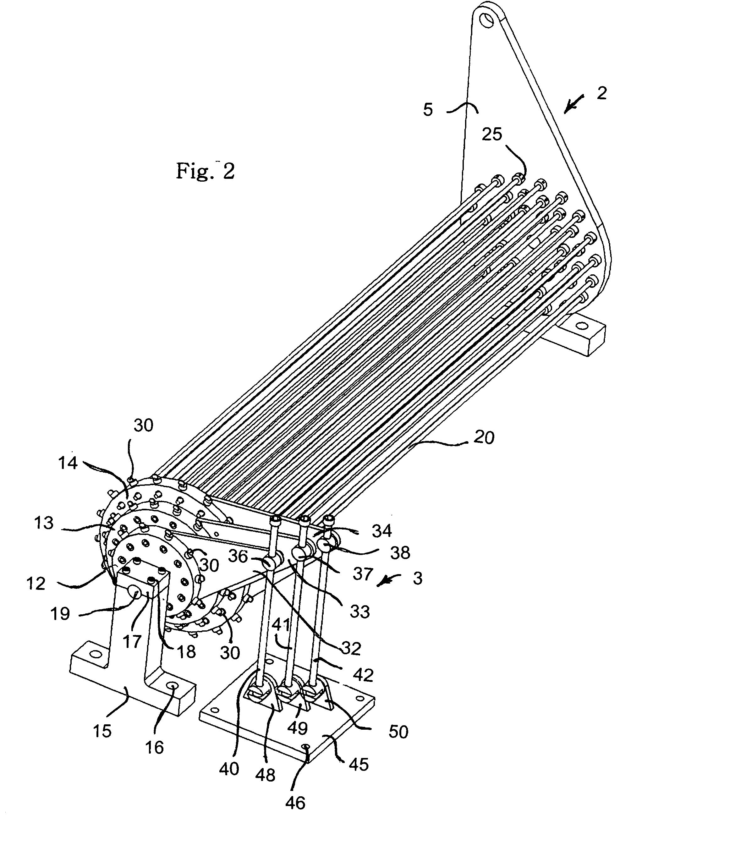 Non-helical torsion spring system