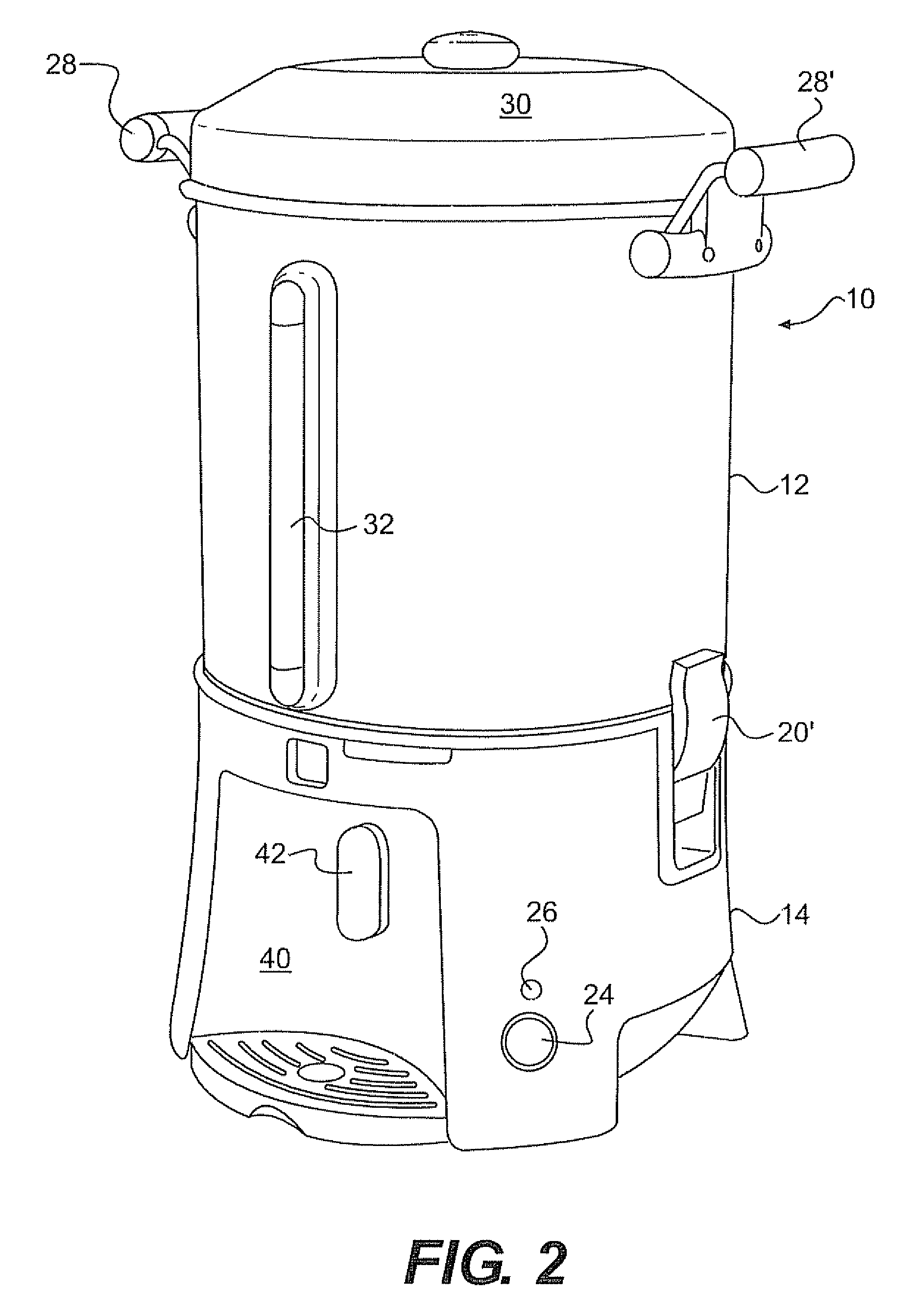 Brewed beverage maker with dispensing assembly