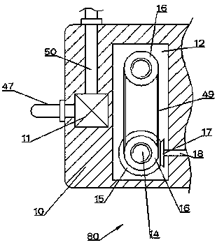 Sewer dredge environmental protection robot for pipeline dredging