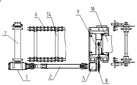 Self-discharging car for inclined shaft