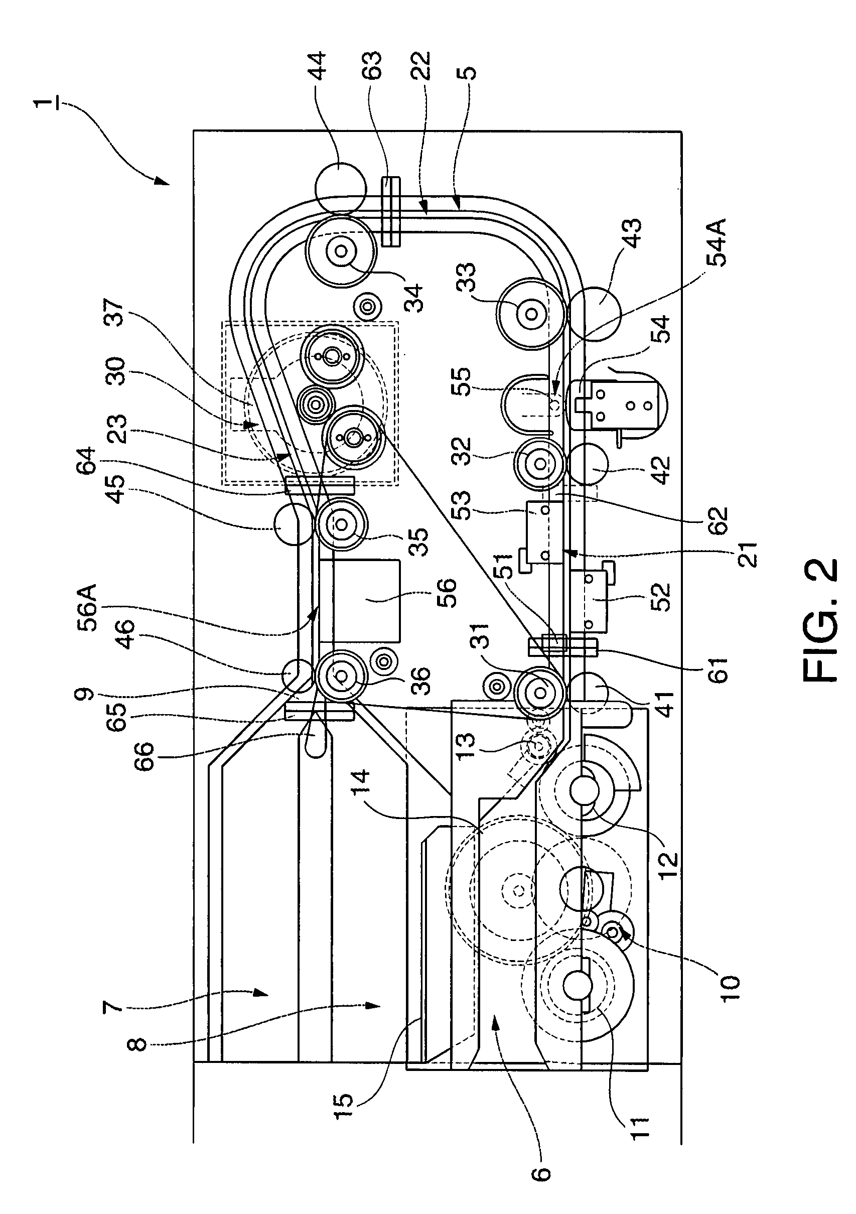 Processing method and apparatus for recording media having printed magnetic ink characters