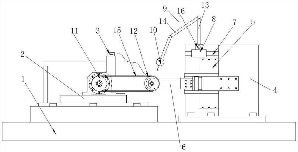 Method for measuring flatness of belt wheel of air conditioner electromagnetic clutch belt wheel under different loads