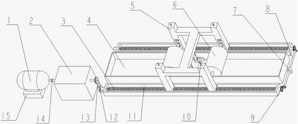 Reciprocating parameter-variable disc plough life test system