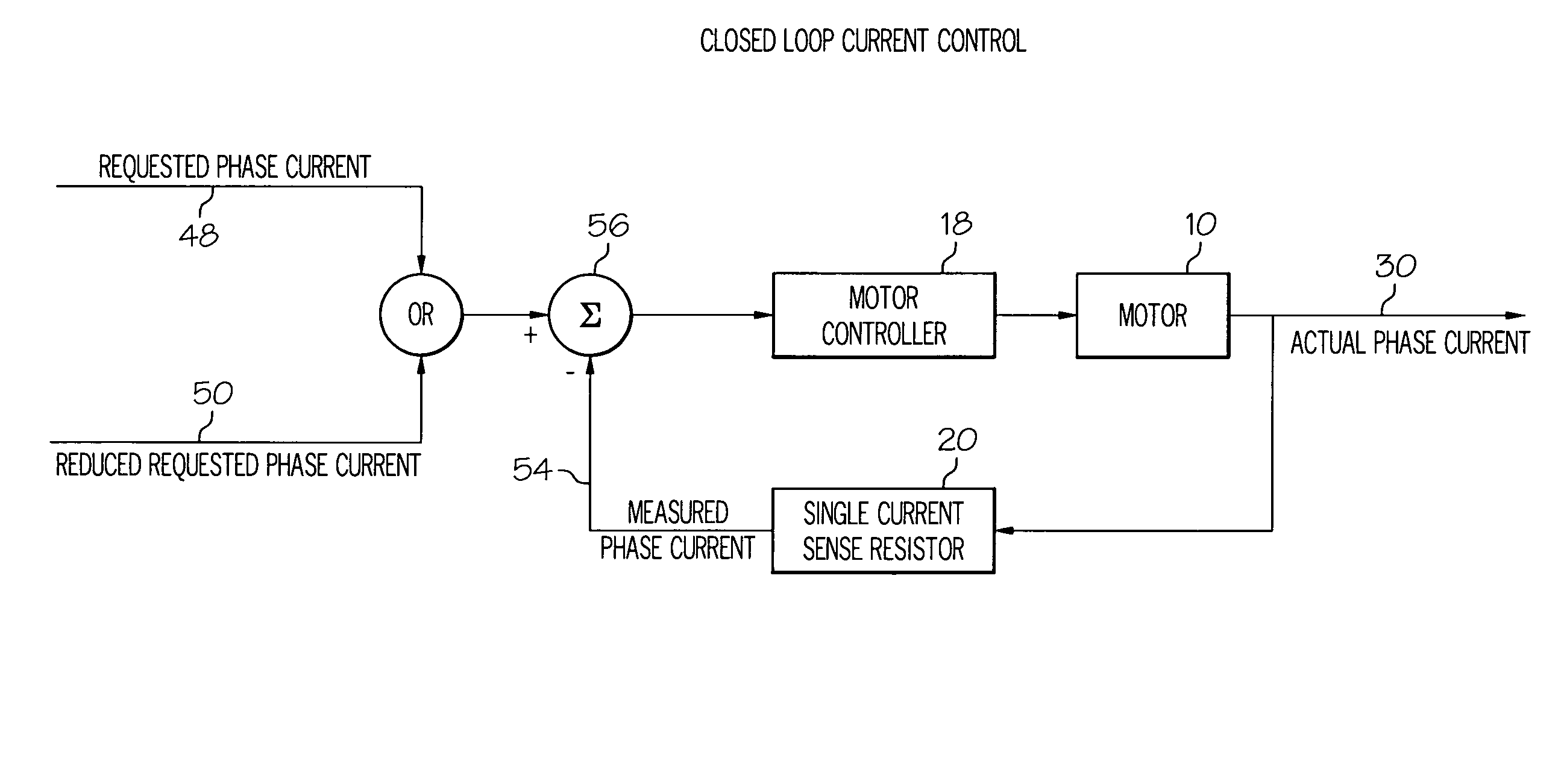 Method for operating a delta wound three-phase permanent magnet brushless motor