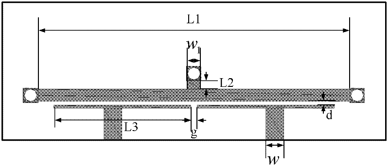 Micro-band dual-mode band-pass filter based on double-end short-circuit resonator