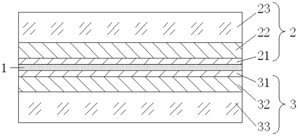 A liquid crystal dimming laminated glass