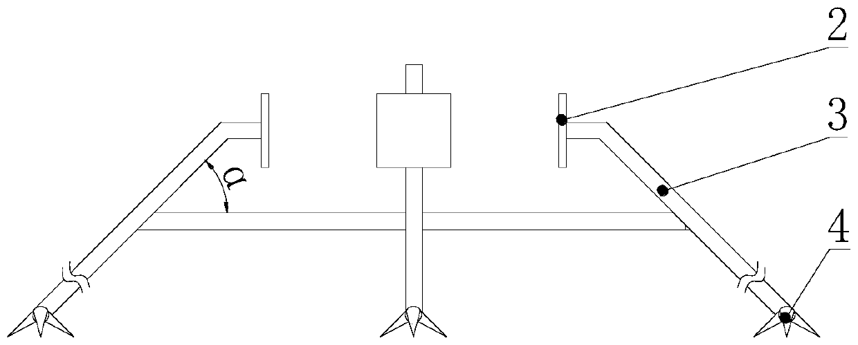 A tower grounding device