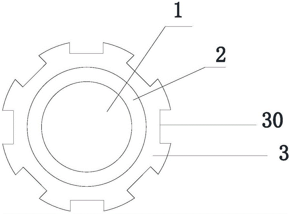 Heat-resistant heat-conducting anti-tearing cable