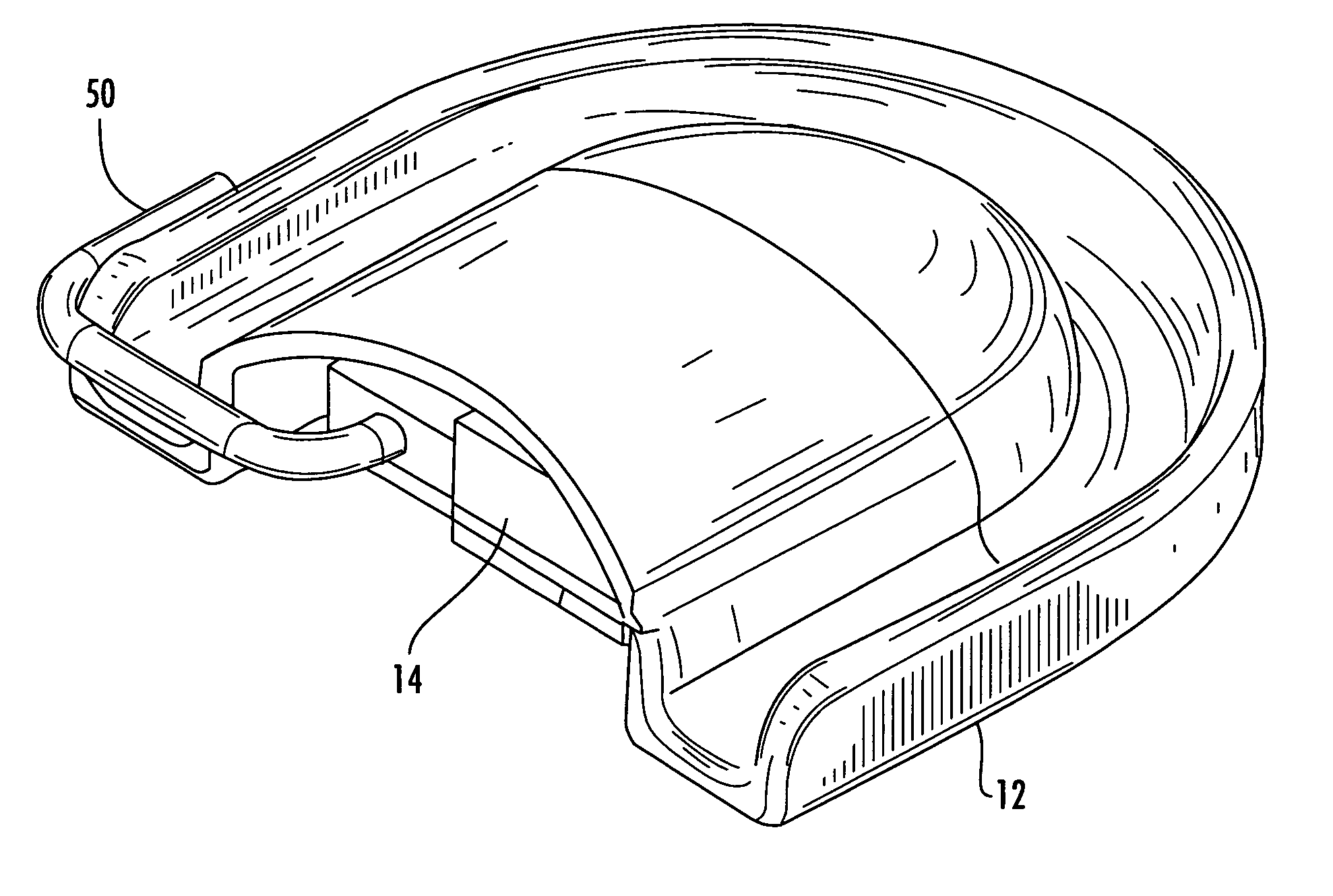 Mouth-operated computer input device and associated methods