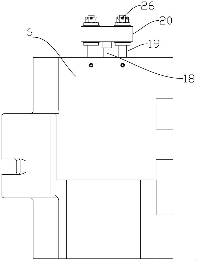 Hydraulic side opening type turnover elevator