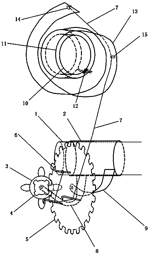 Solar water heater full water water-stop device