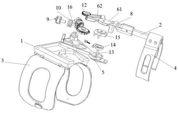 A ratchet-bevel gear drive knee joint negative power capture lower extremity exoskeleton