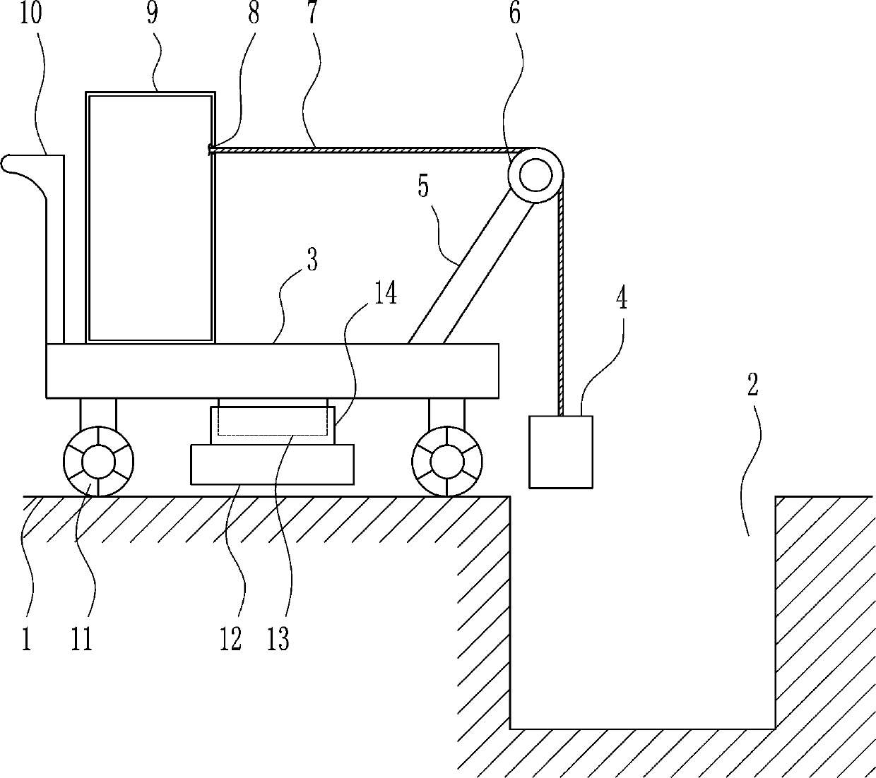 Auxiliary sampling device for sewage detection