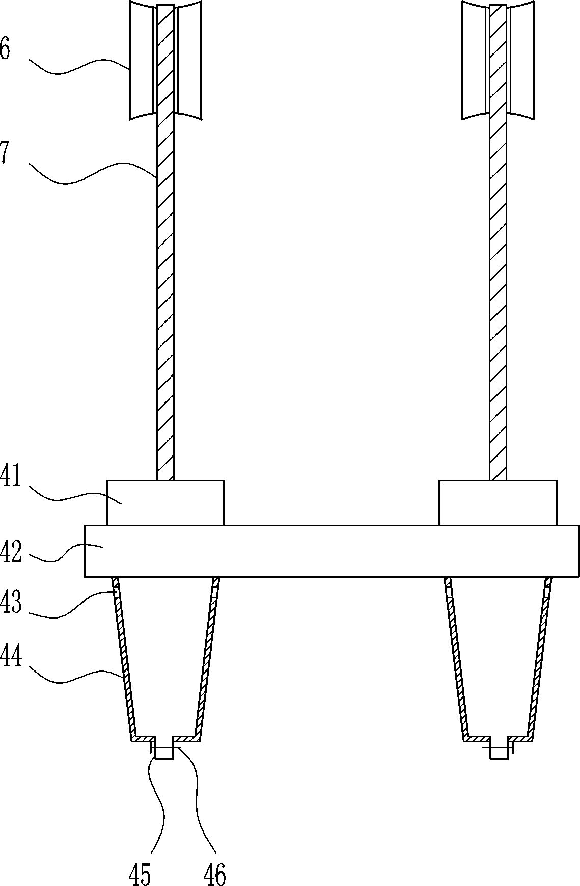 Auxiliary sampling device for sewage detection