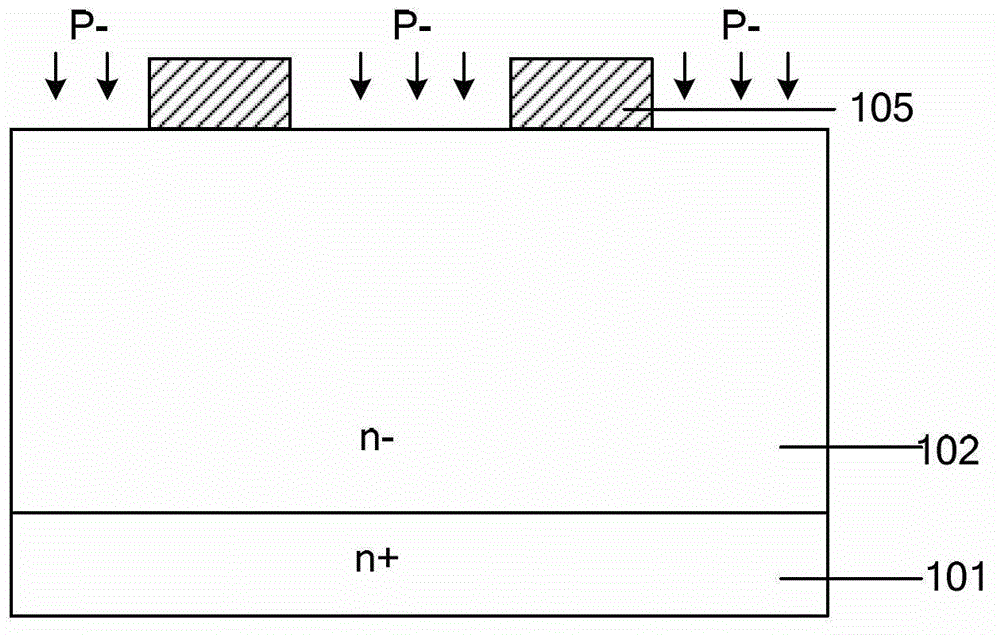 Vertical double-diffused field-effect tube and manufacturing process thereof