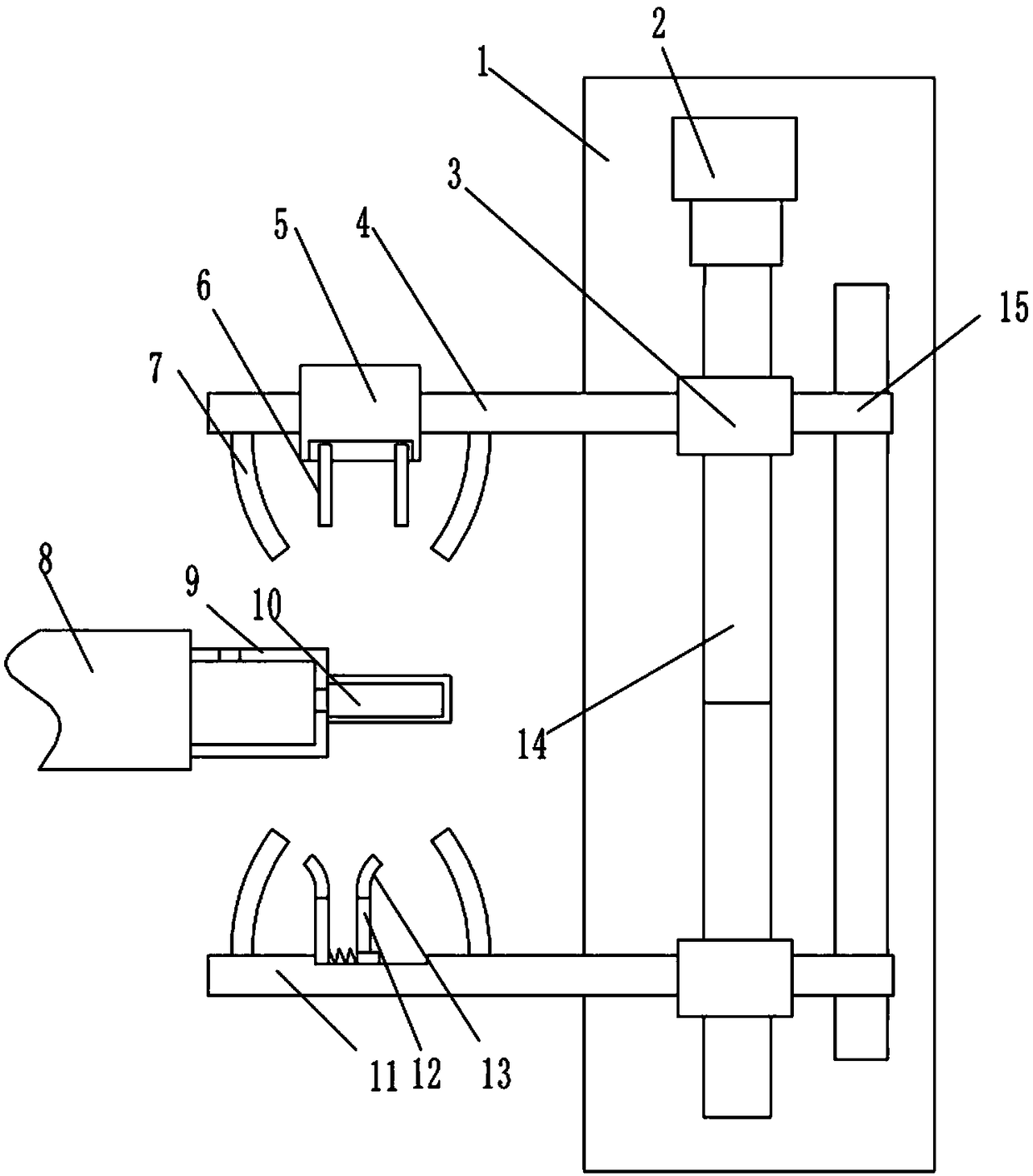 Gear chamfering and deburring composite device
