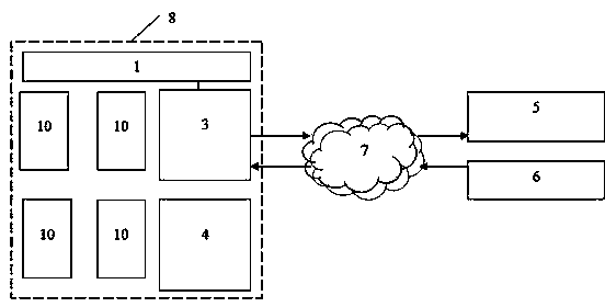 Intelligent storage cabinet capable of refrigerating for fresh food delivery, and monitoring method thereof