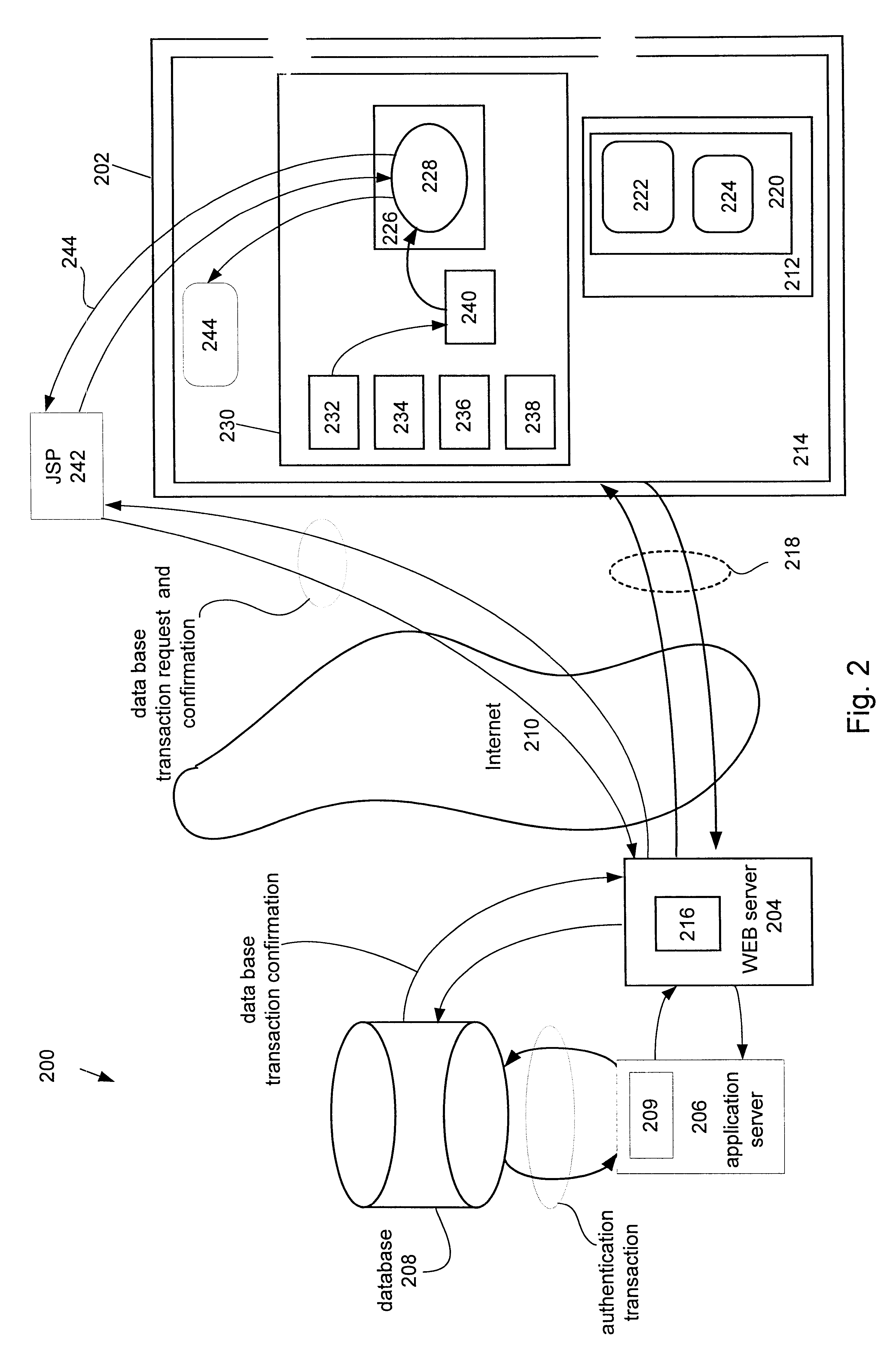 Method and apparatus for providing a highly interactive transaction environment in a distributed network