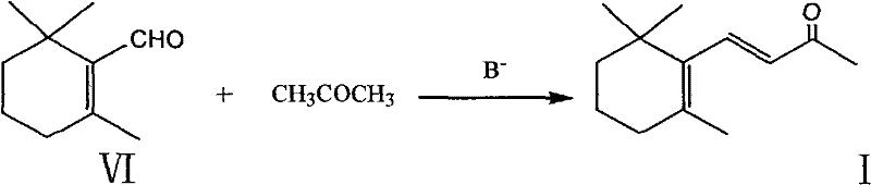 Preparation method for jointly preparing beta-ionone