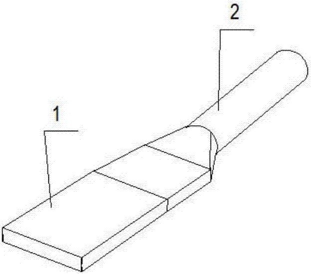 Clamp for fatigue test suitable for copper-aluminum transition wire clamp