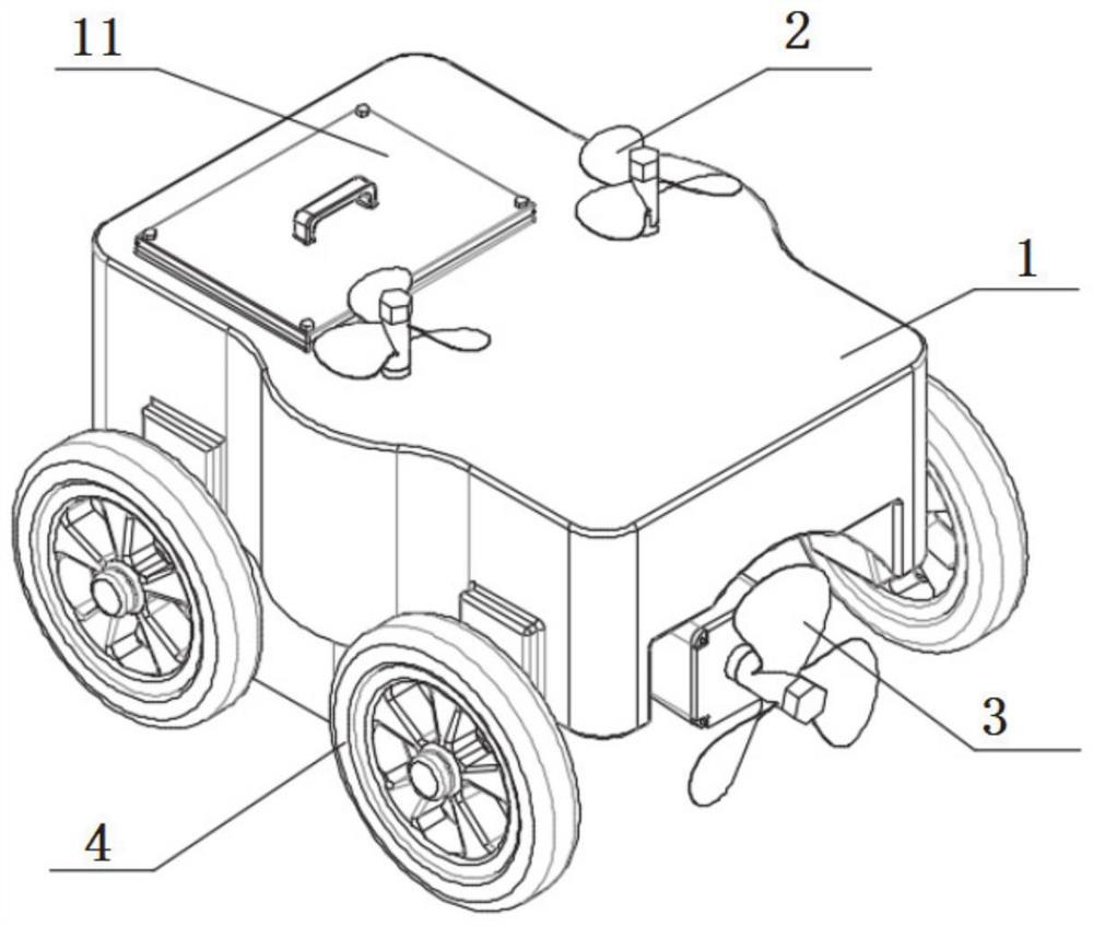 Cleaning device for water pool of aquarium