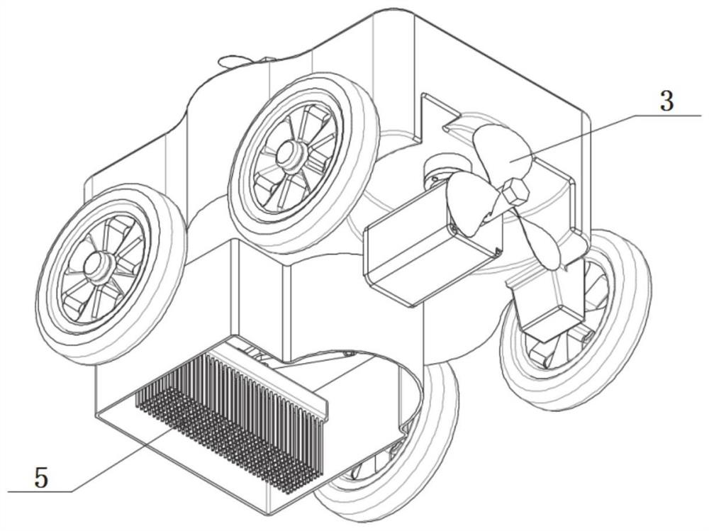 Cleaning device for water pool of aquarium