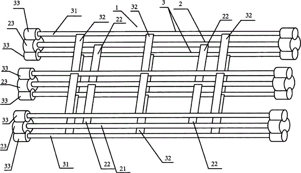 Sliding bearing plate sintering method and supporting frame used in method