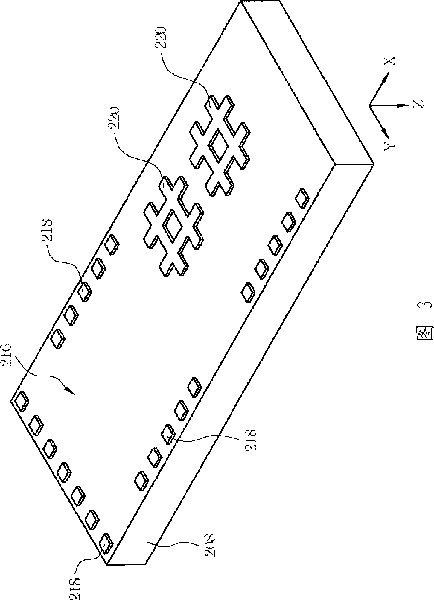 Display device with flip-chip structure