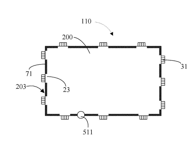 Reflective display device with light compensation module