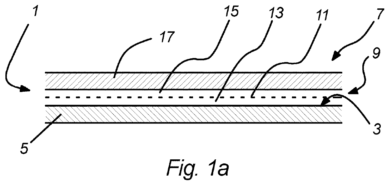 Coating system for coating a surface of a substrate