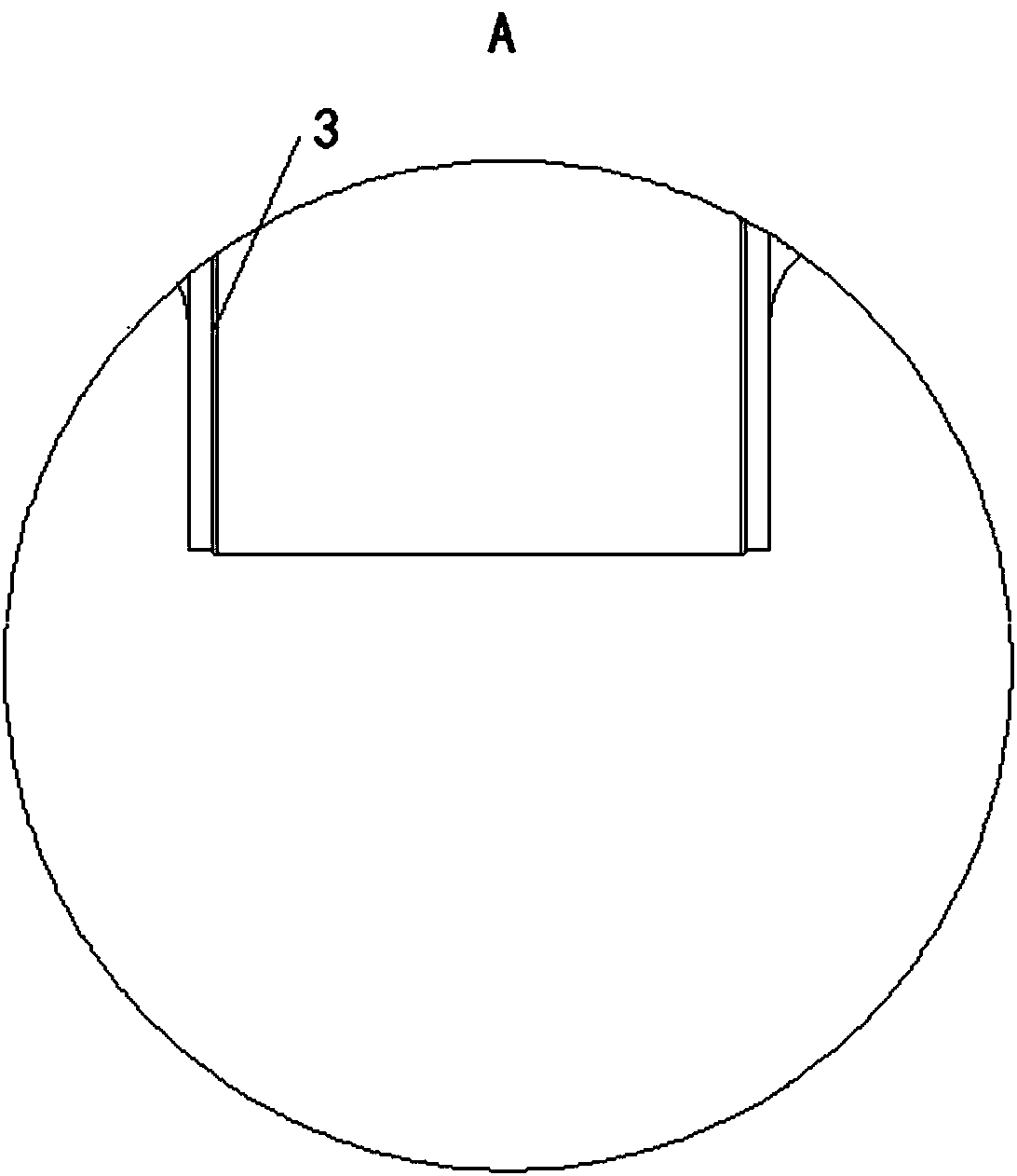 Cam shaft structure with follow steps